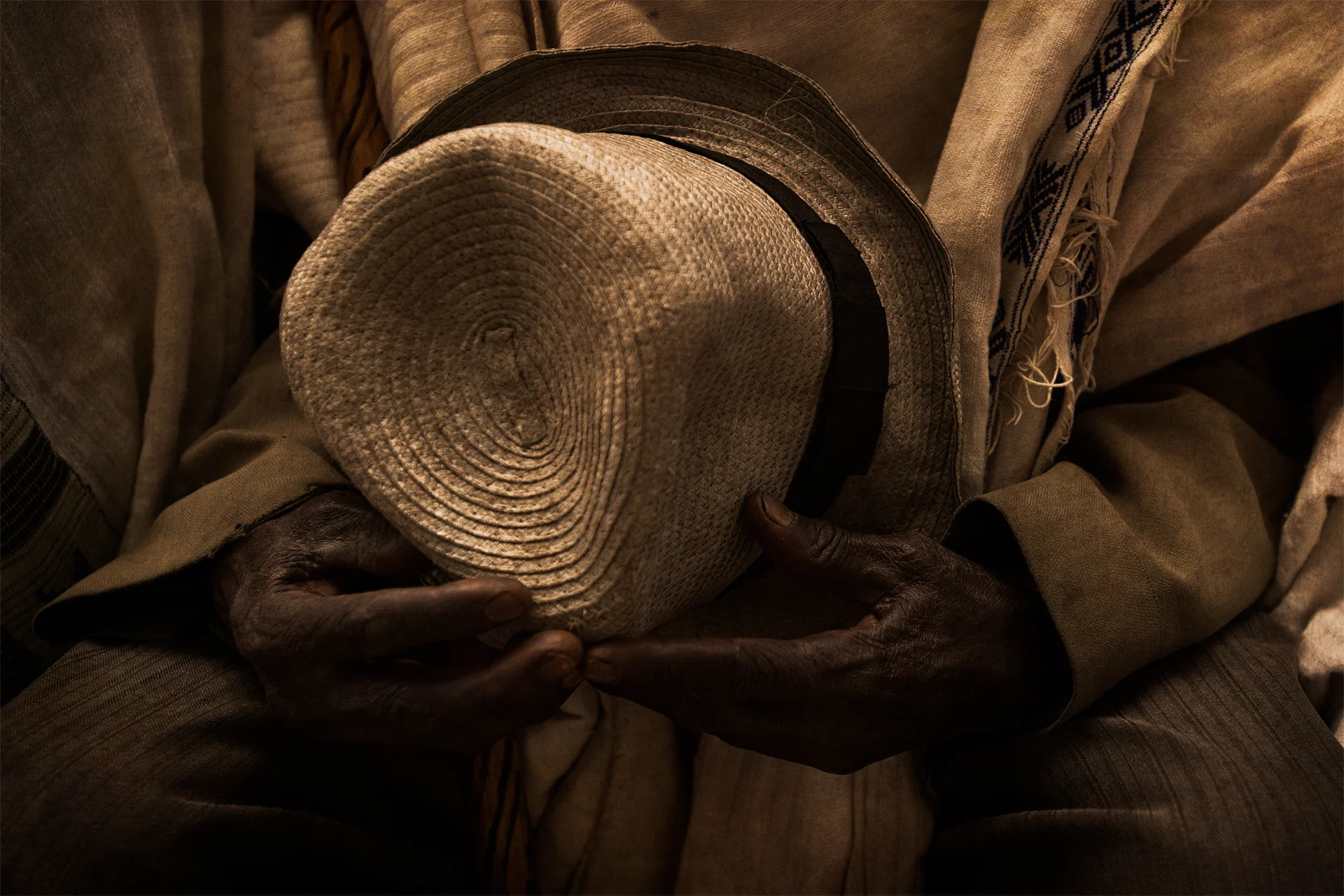 Hat in Hands, blind clinic, Masala, Ethiopia