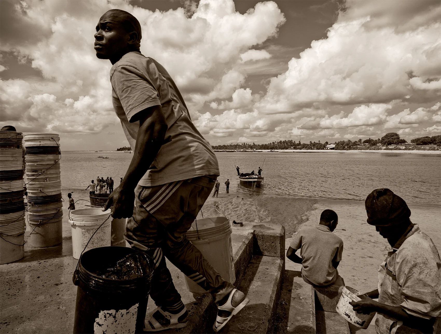 Fish market, Dar Es Salaam, Tanzania