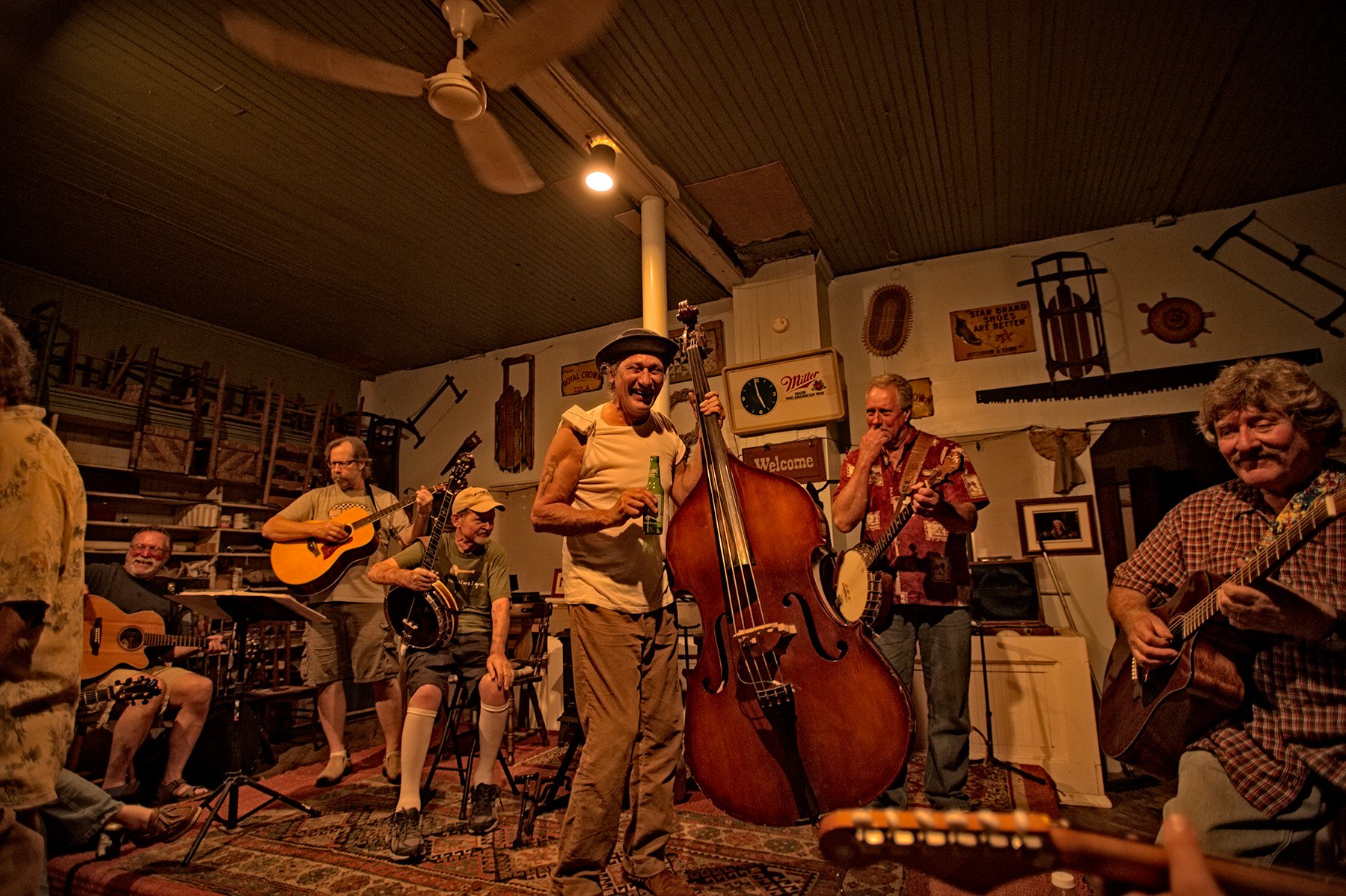 Jam Night at Chair Place in Craddockville, Va.