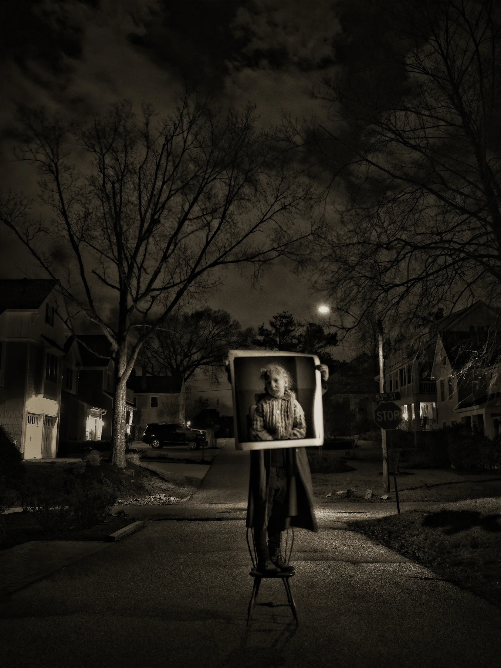 One in a series of self portraits to promote our retrospective “PROOF” at the Hermitage Museum, March 2.