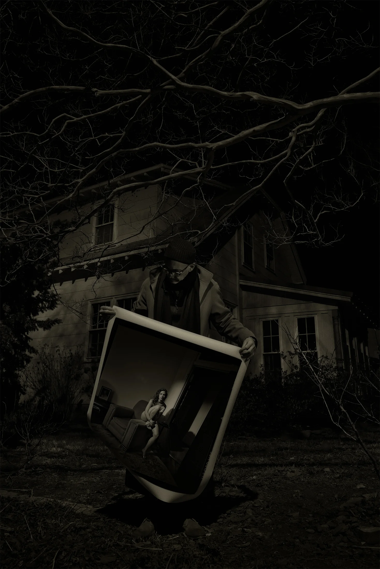 Second in a series of self portraits to promote our retrospective “PROOF” at the Hermitage Museum, March 11.