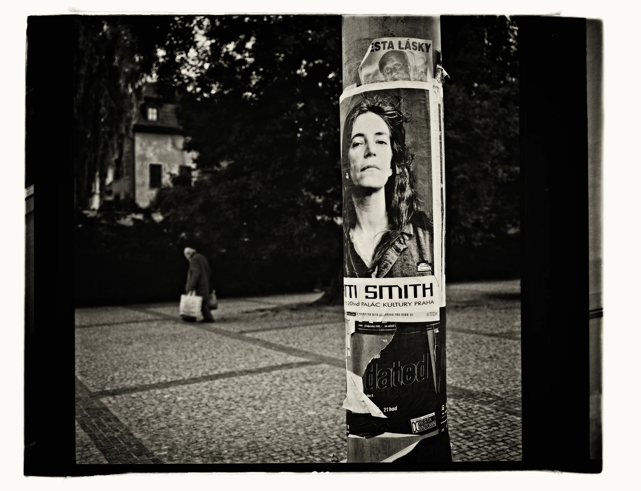 Portrait of Patti Smith, Prague, the Czech Republic, 1996.