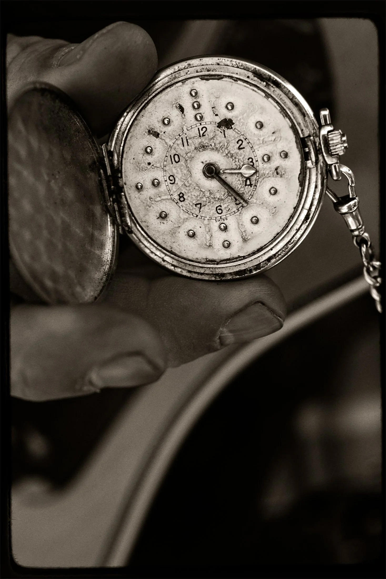 Doc Watson's braille watch