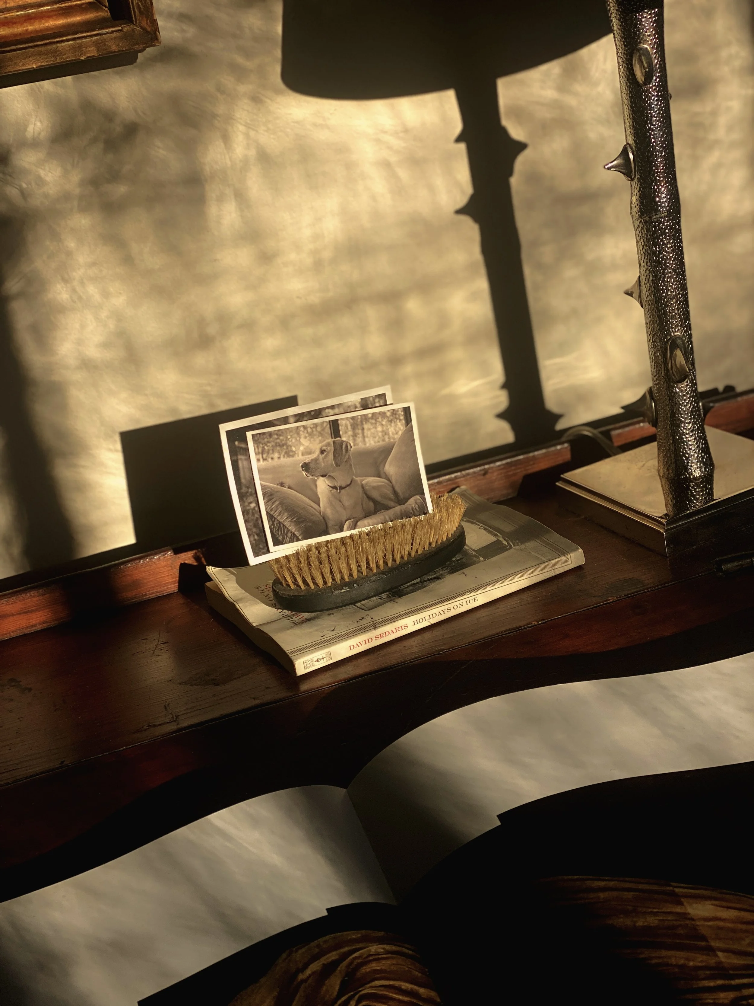 Henry, bedside photo