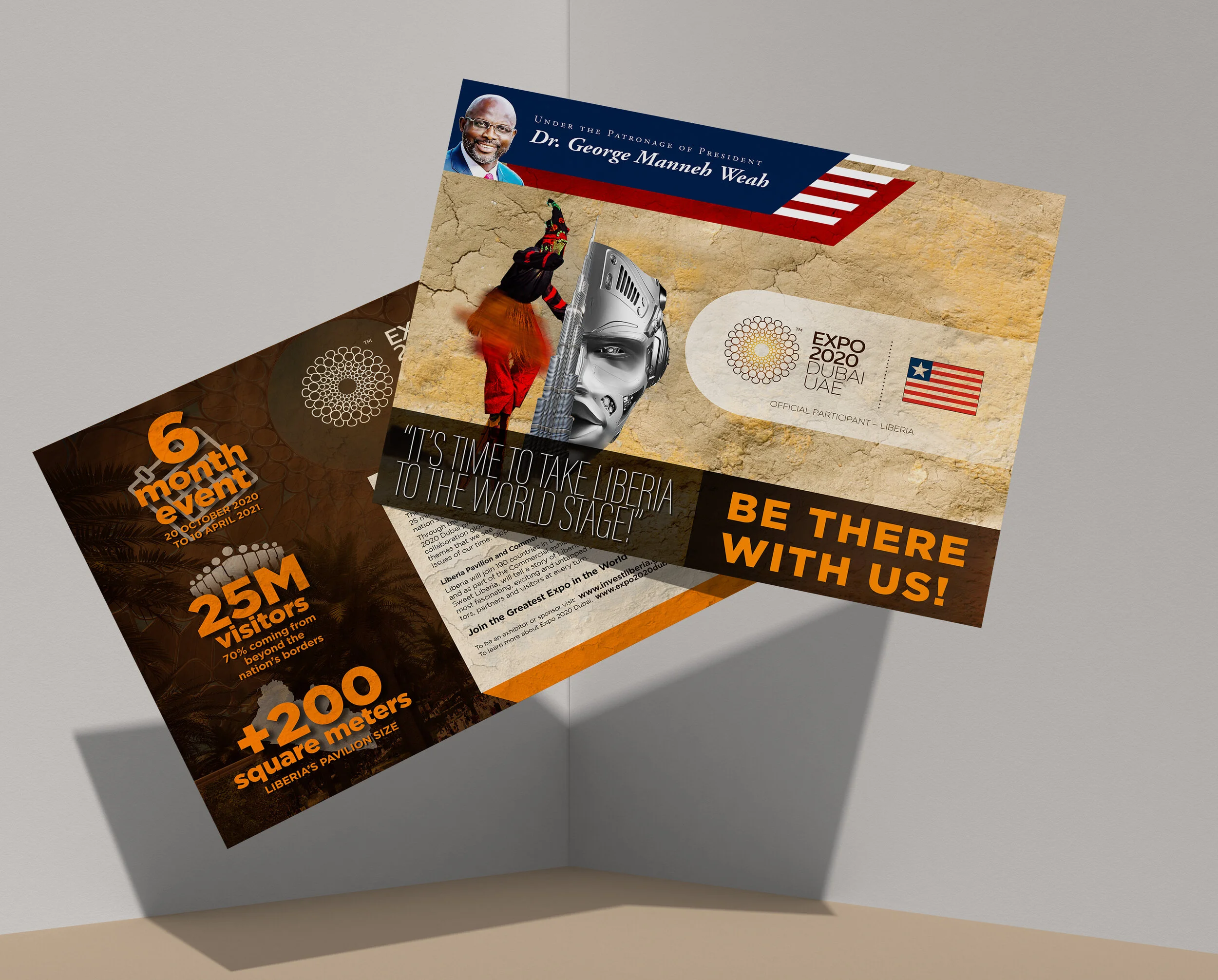 Expo 2020 Dubai Liberia Pavilion Postcard