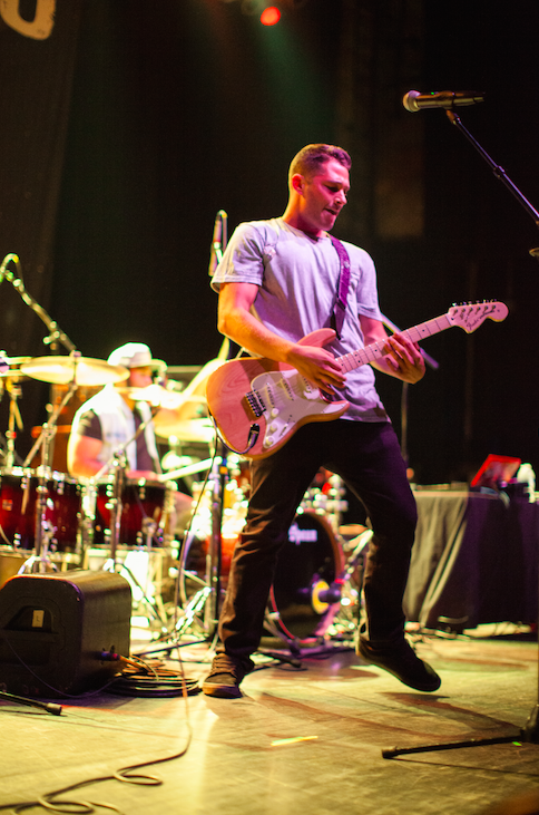 Alex Lagemann, who co-founded Radical Something after meeting Costanzo at school, cranks up the energy early on in the set. 