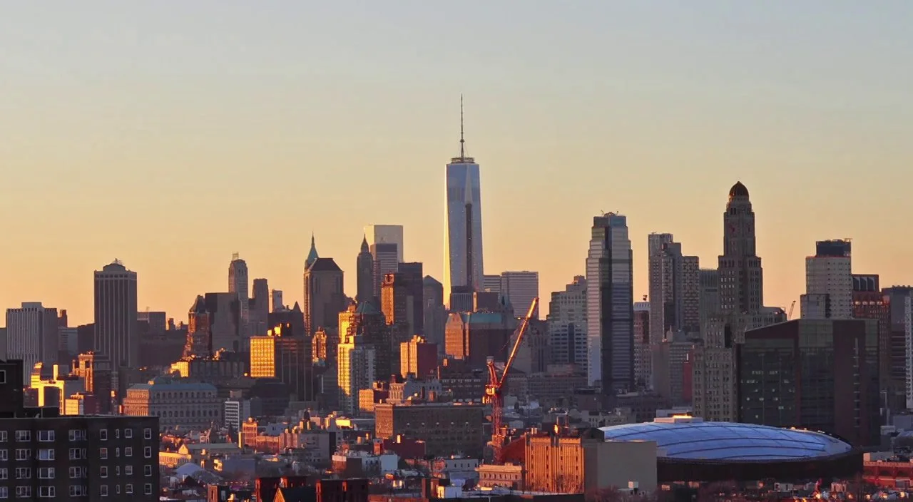 NYC Sunset Time-Lapse Panorama
