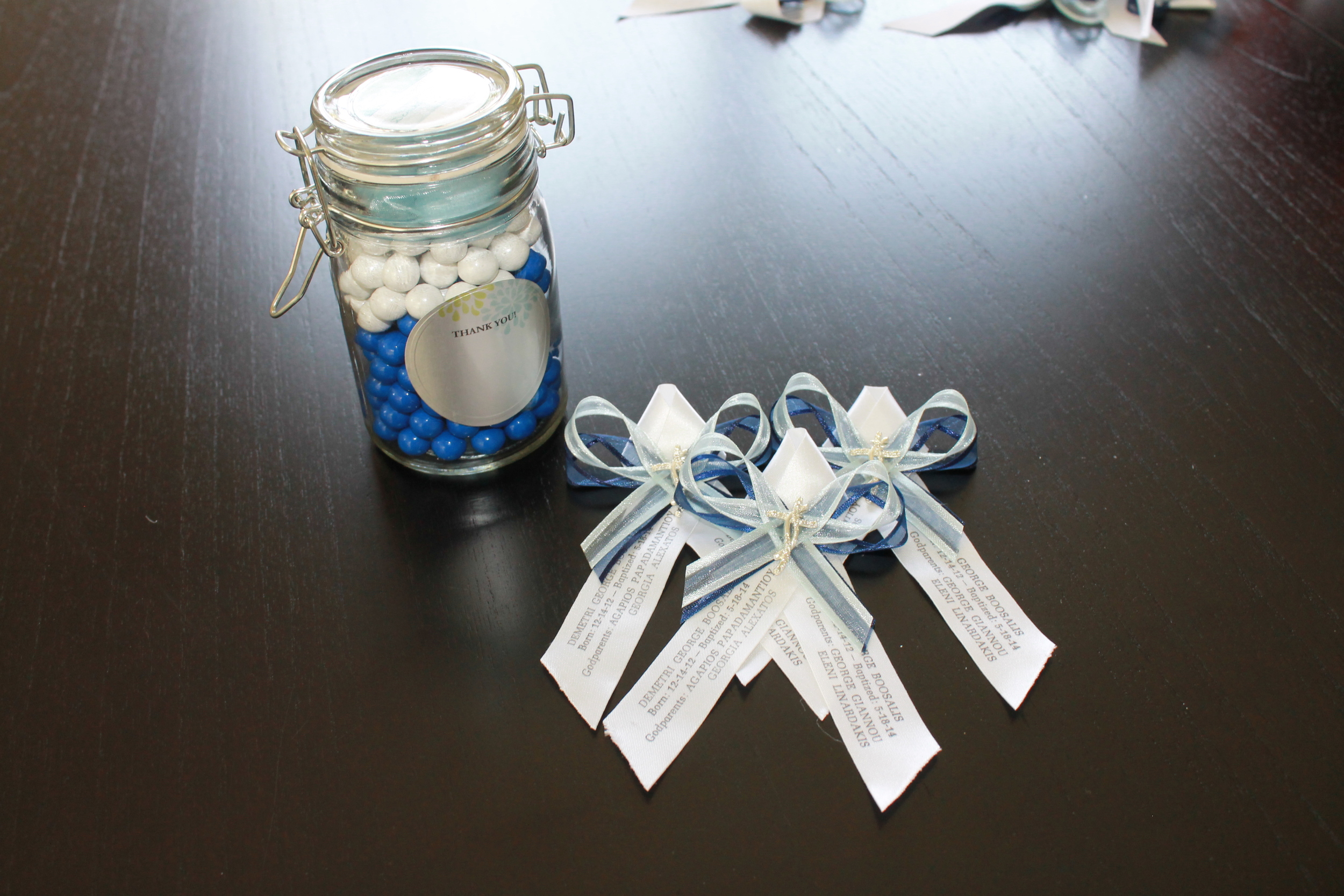 Favors and Martirika (Martirika from Hellenic Gifts in Astoria, NY)