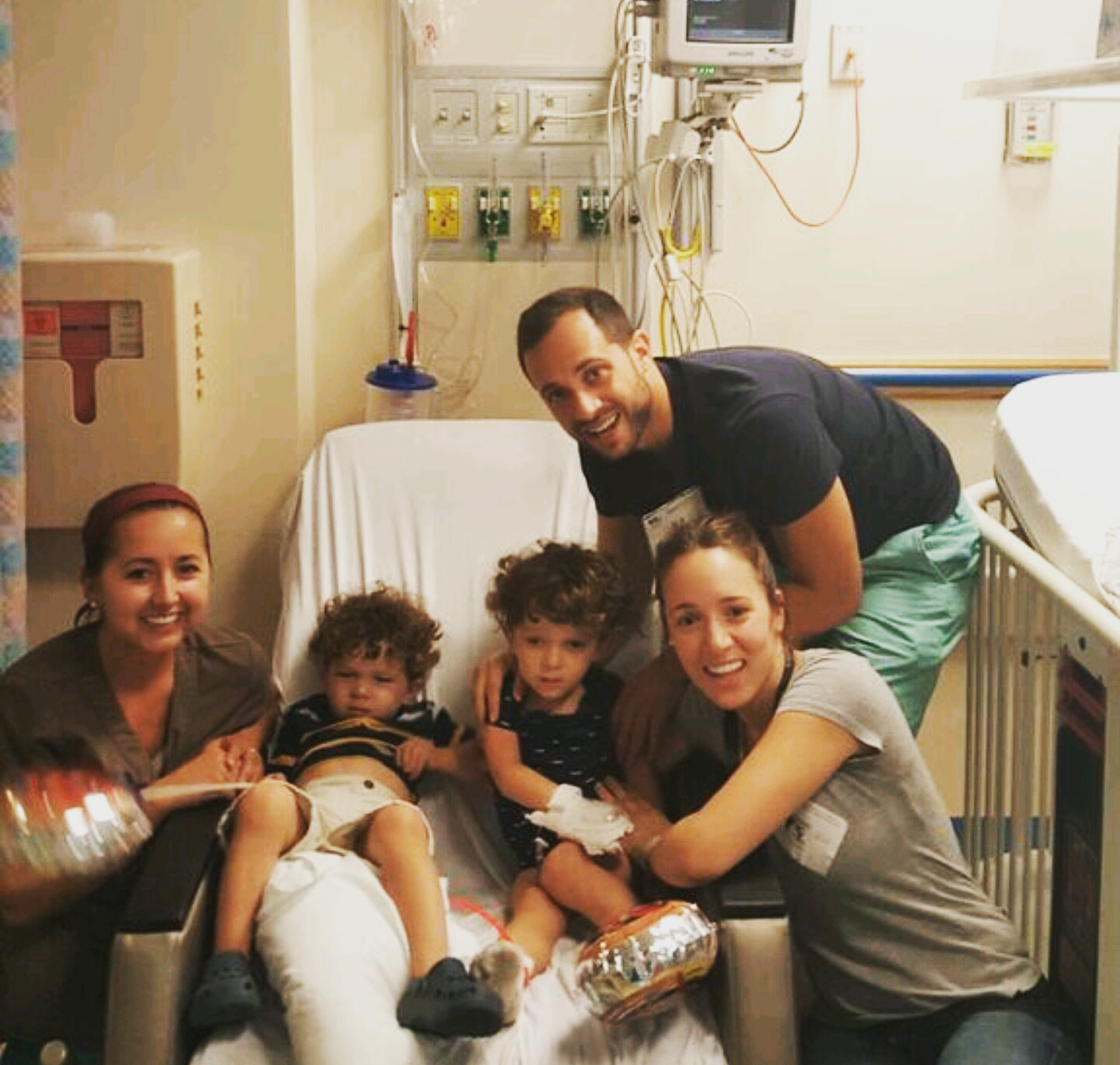 Our last day in the hospital.