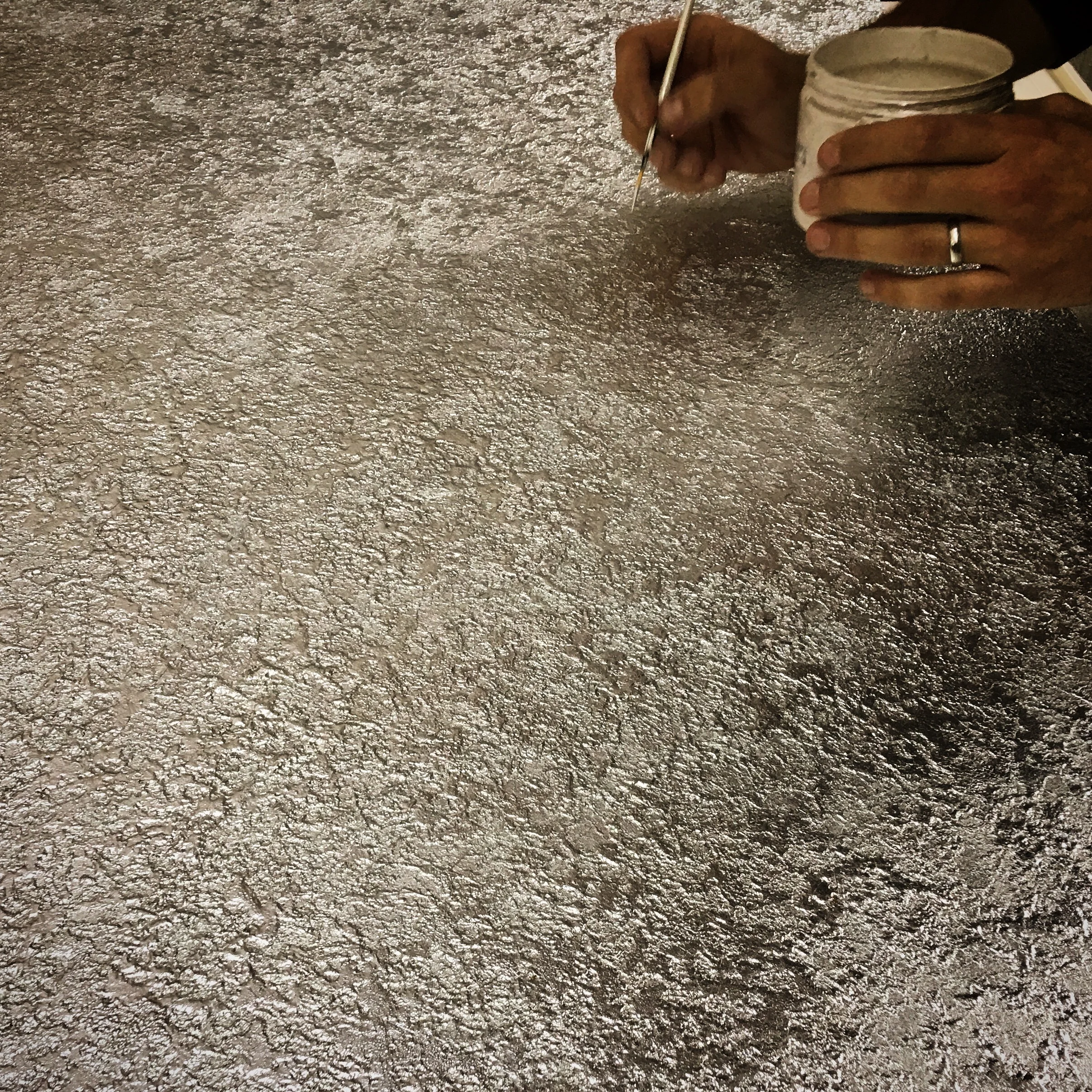 All of our luxurious surface finishes are handmade in our Cheshire studio, by our team of highly skilled craftsmen, using the finest quality materials.