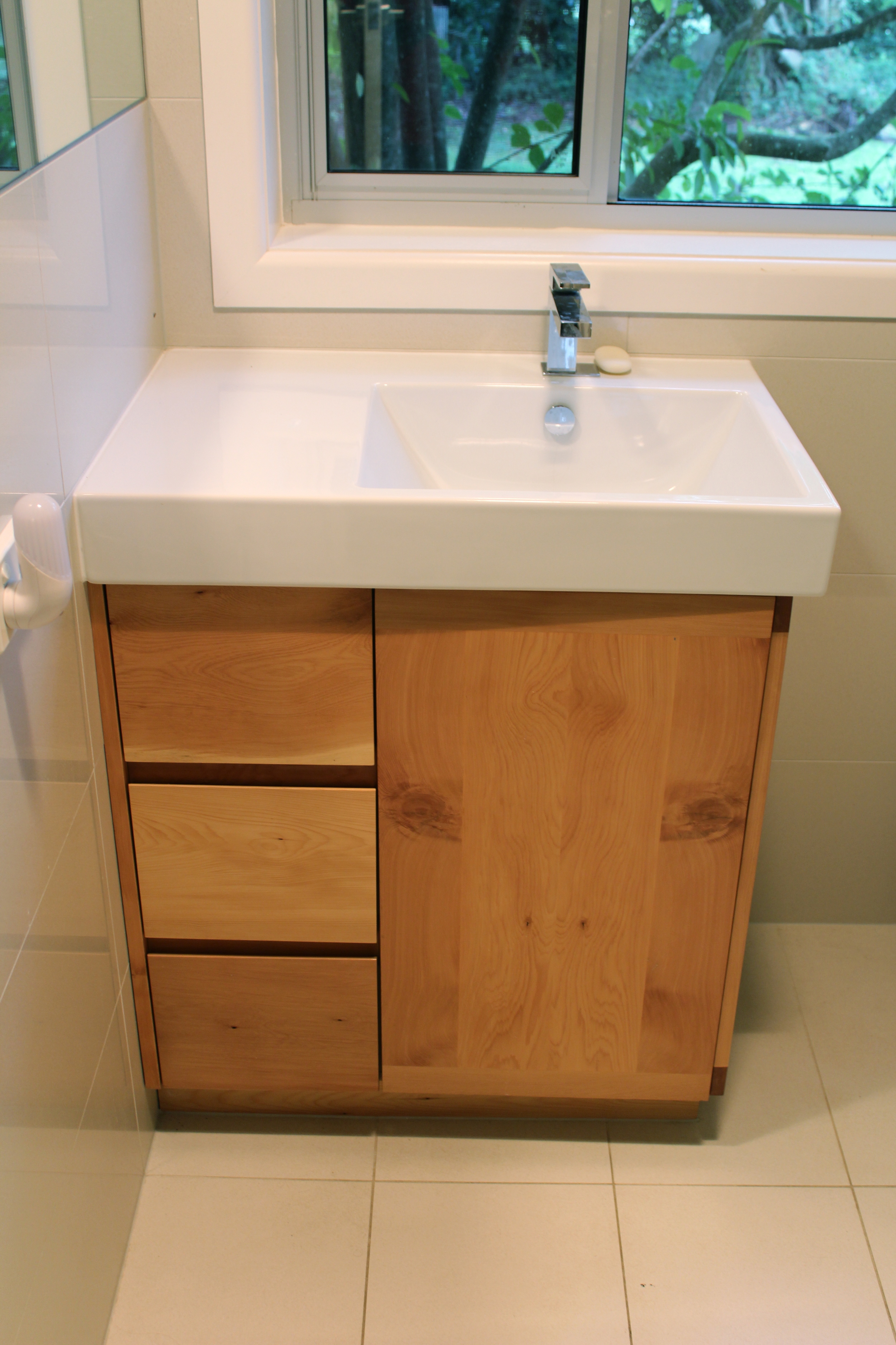 Celery Top Pine Bathroom Vanity.