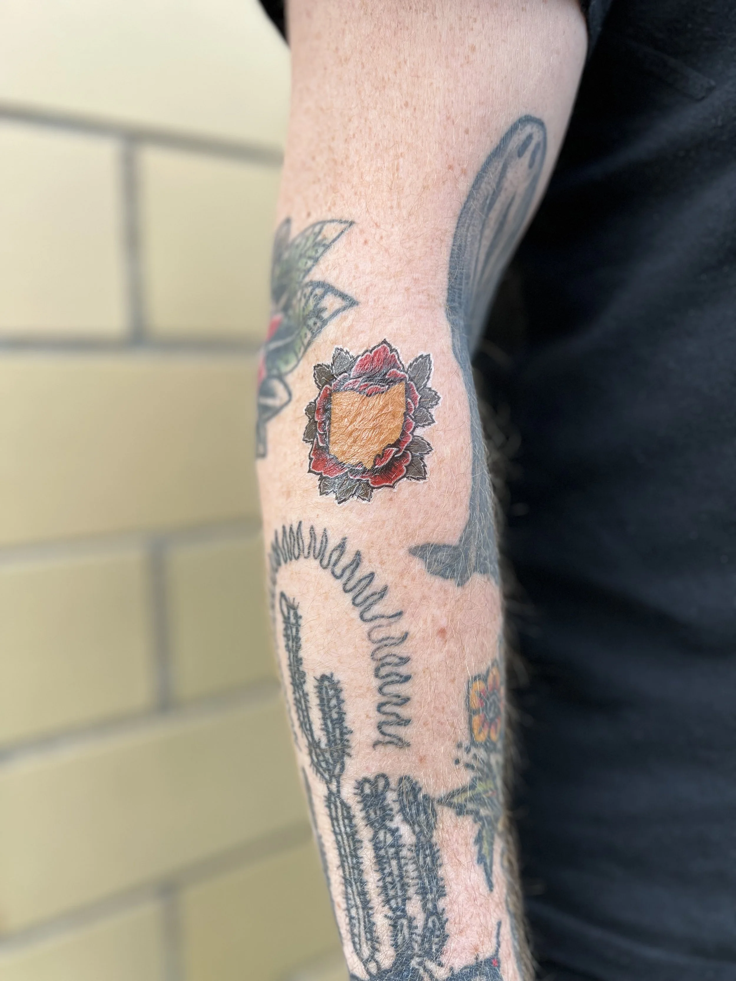 TRADITIONAL OHIO TEMP TATTOO