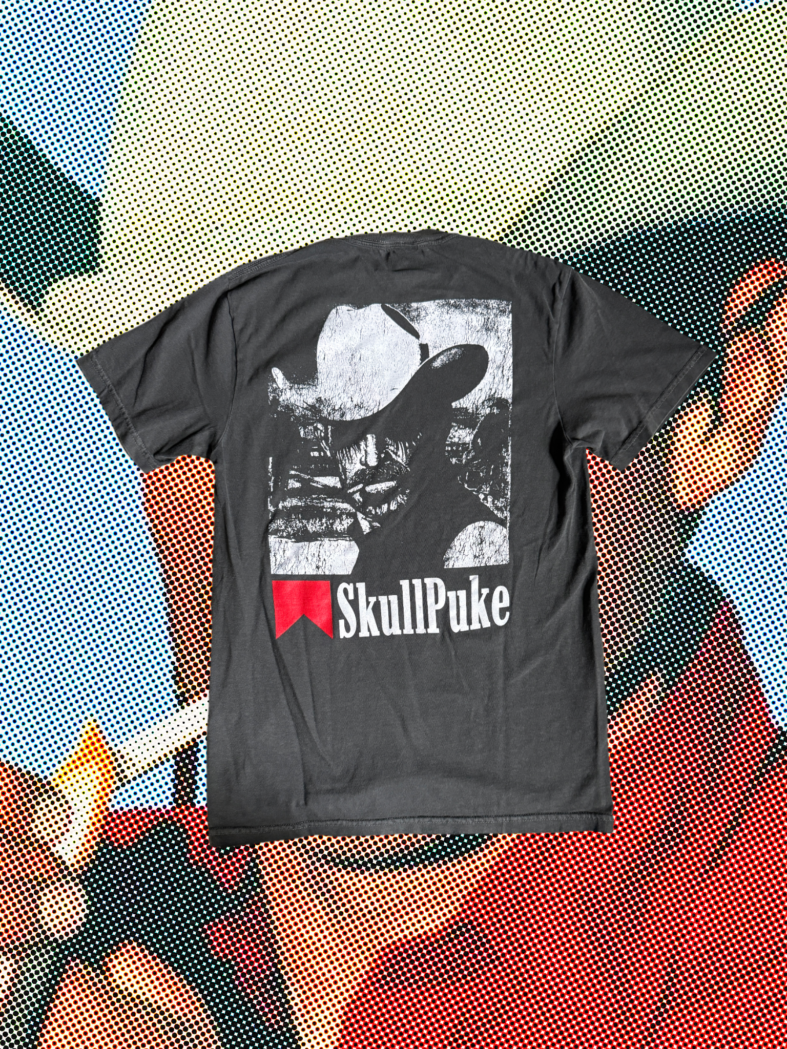 SKULL PUKE T