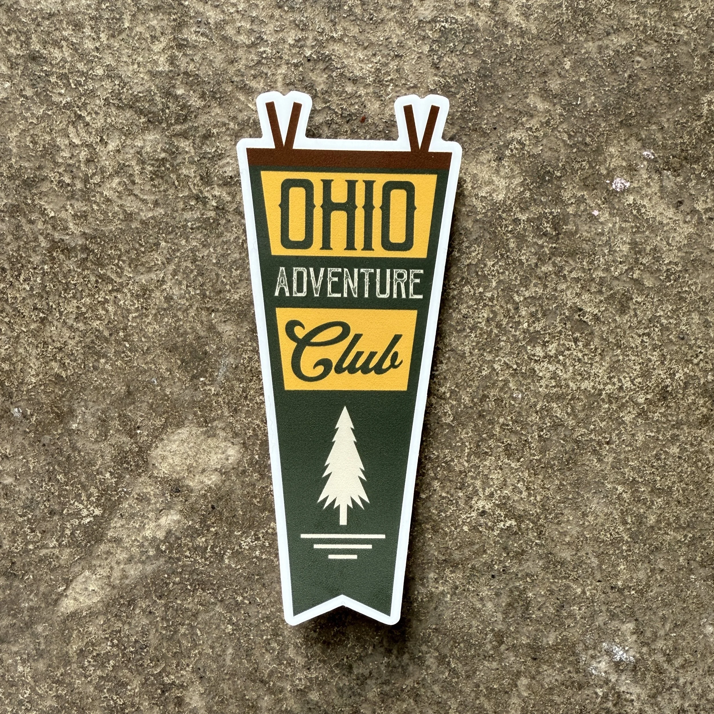 OAC PENNANT STICKER