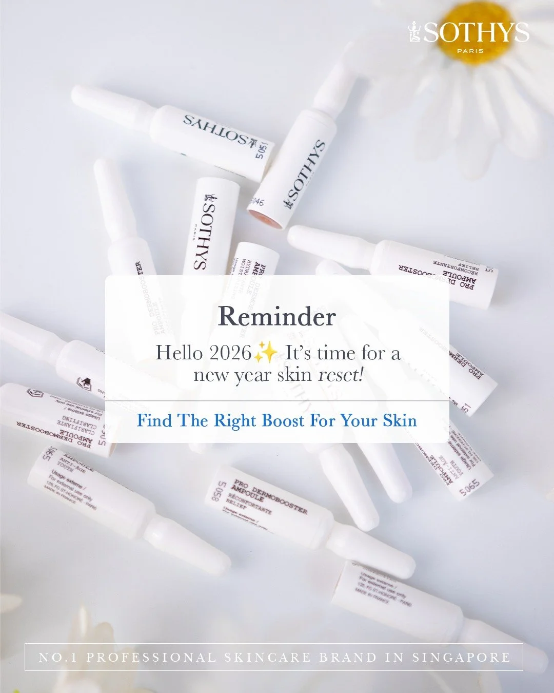 Hello 2026 ✨
A new year, a fresh glow, and endless possibilities ahead.
Here&rsquo;s to radiant skin, beautiful new beginnings, and finding the right boost for you.

Our new Boosters are here &mdash; targeted, powerful, and designed to elevate your s