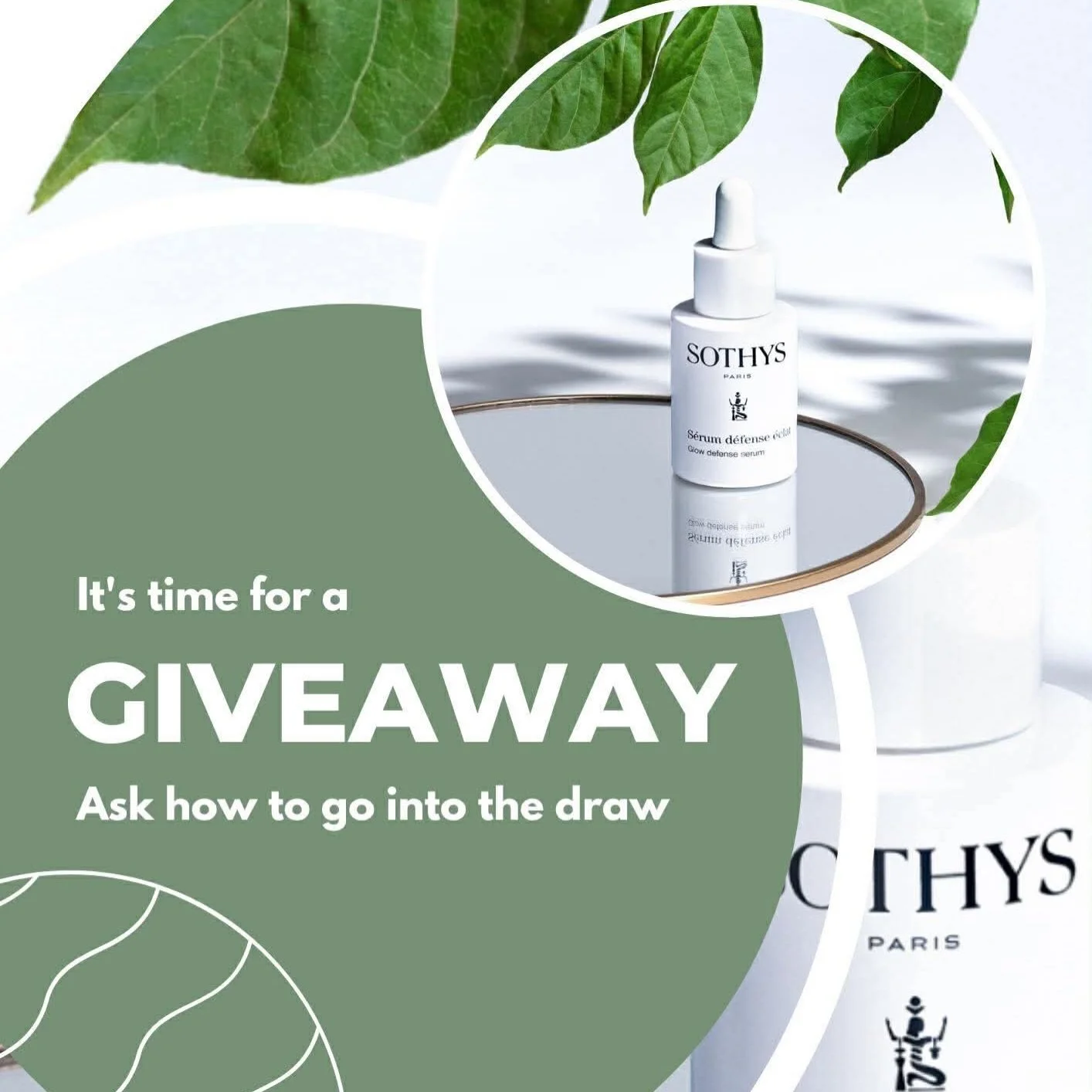 ✨ REBOOK &amp; WIN ✨

Visit Facial Impressions during May and rebook your next appointment for June to go into the draw to WIN the beautiful Sothys Glow Defence Serum valued at $190.

Nature&rsquo;s defence to help defy daily skin challenges.

This a