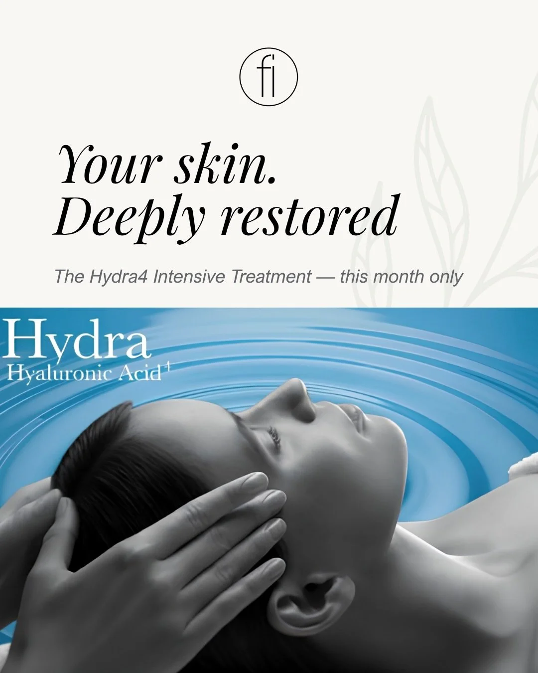 Your skin has been asking for this ✨

The Sothys Hydra4 Intensive Treatment is a six-phase facial protocol designed for dehydrated, tight, or comfort-lacking skin. Using the exclusive Digi-Esth&eacute;tique&reg; modelling technique alongside multi-mo