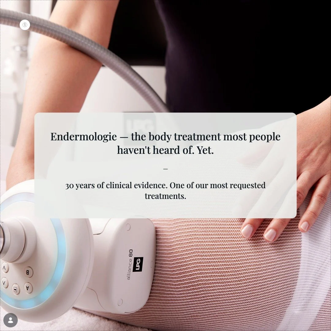 Endermologie has been around for over 30 years. It's still one of the most underrated body treatments available.
If you've never heard of it &mdash; or heard of it but weren't sure if it was relevant for you &mdash; swipe through. This explains every