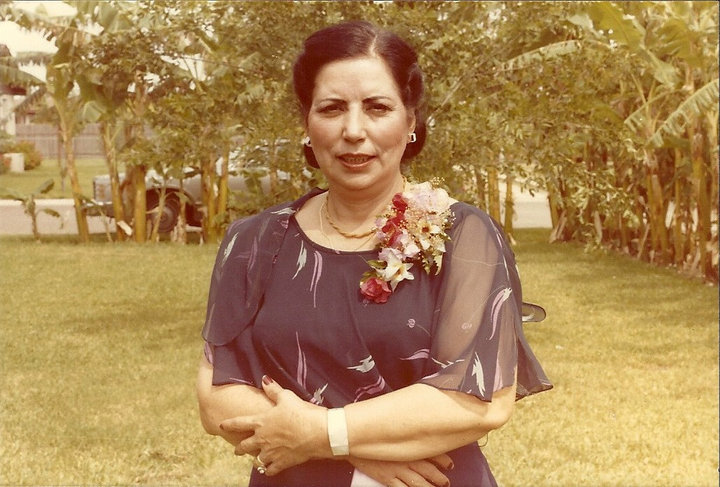 My awesome grandma, Dominga. 