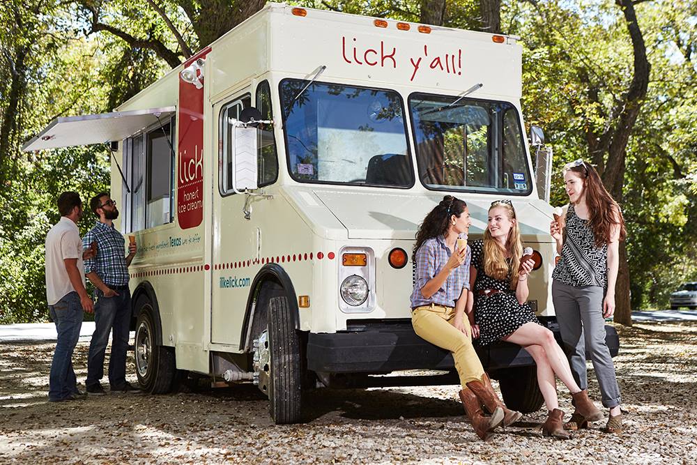 One of Annie's many photos for Lick Honest Ice Creams . 