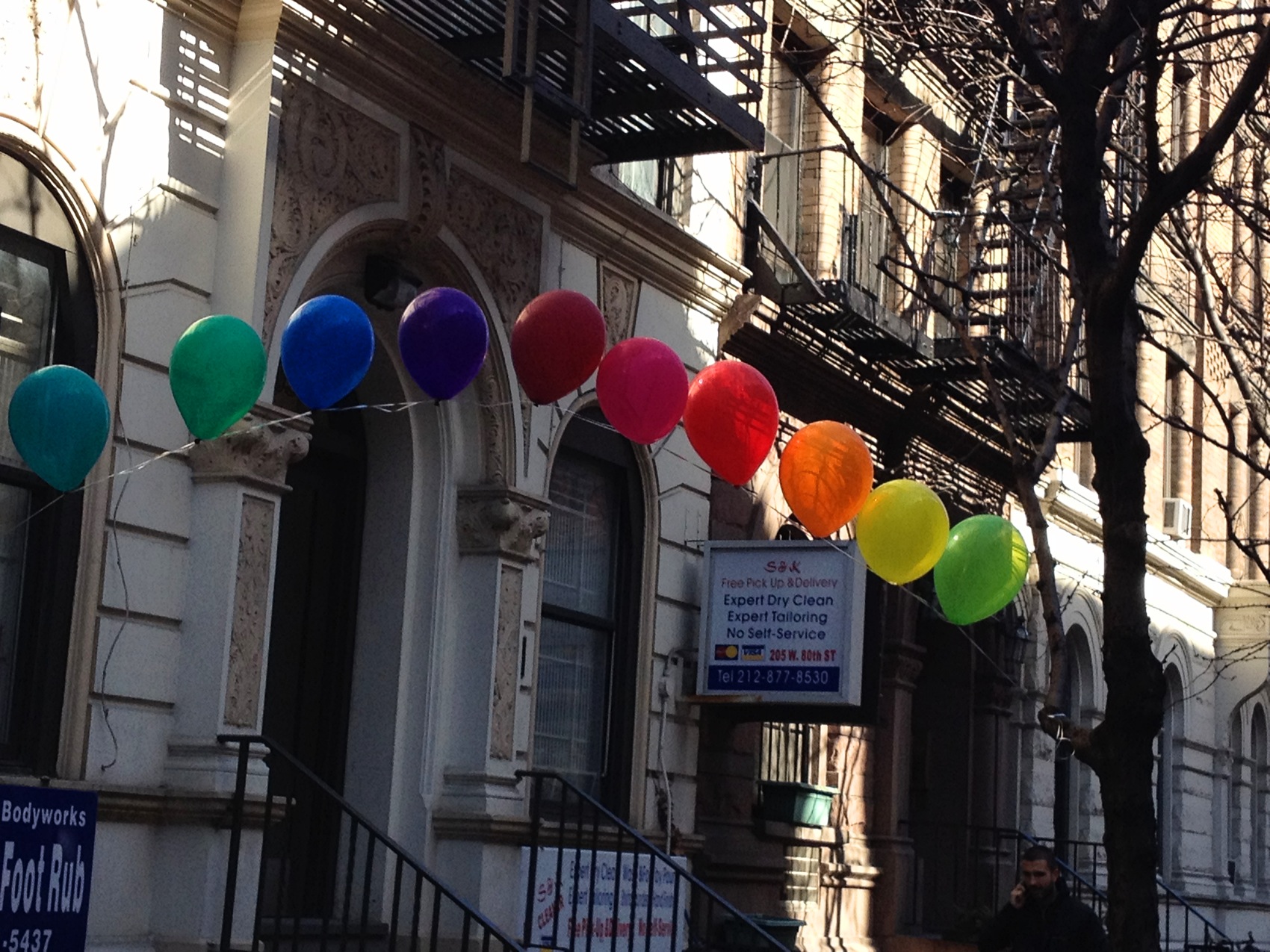 balloons that bring hope, spring will come again.