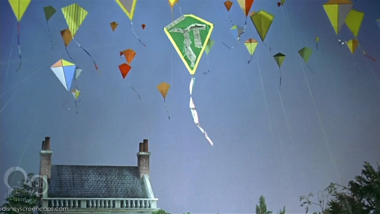 "Let's go fly a kite, up to the highest height!"