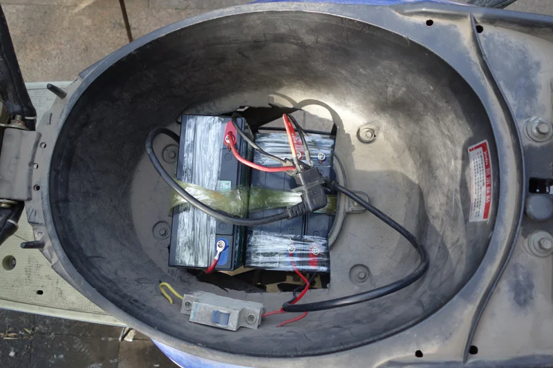 Happy sight: new batteries.