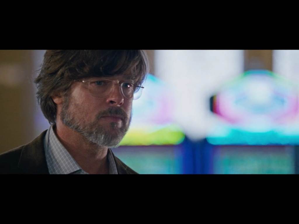 I look like Brad Pitt except I'm bald and my beard is untrimmed. 