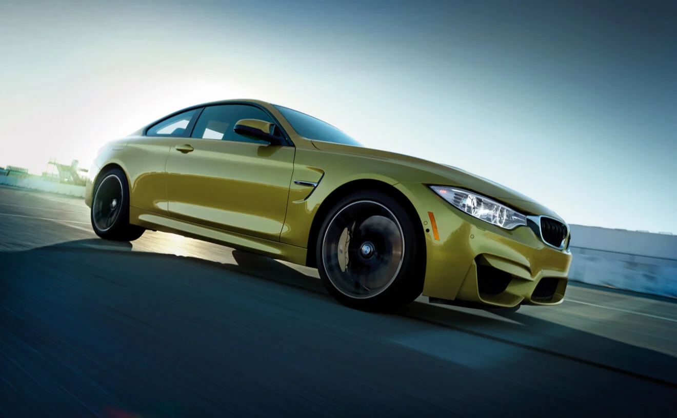 M4 in a nice color. 425 horsepower. From $66,200.