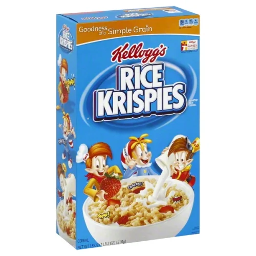 Kellogg's, baby ... no store brands allowed! 