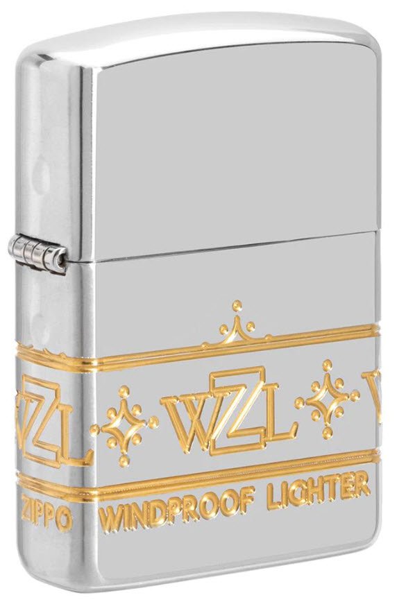 High Polish Sterling Silver Windproof Lighter