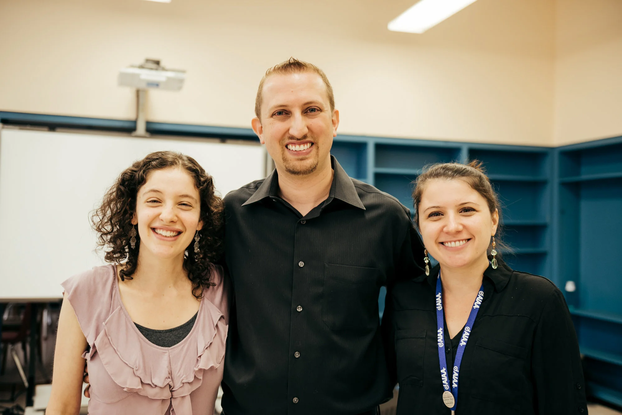 New York City, NY- OCTOBER 5: Dr. Blake Brandes speaks to sixth graders at City Knoll Middle School as part of his hip-hop motivational assembly tour.