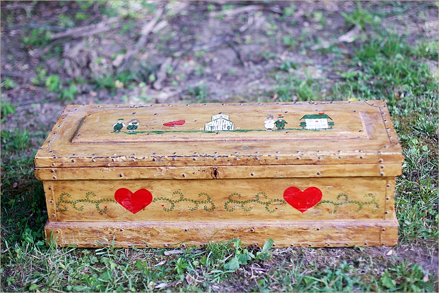 Beautiful box made by Tim for his bride