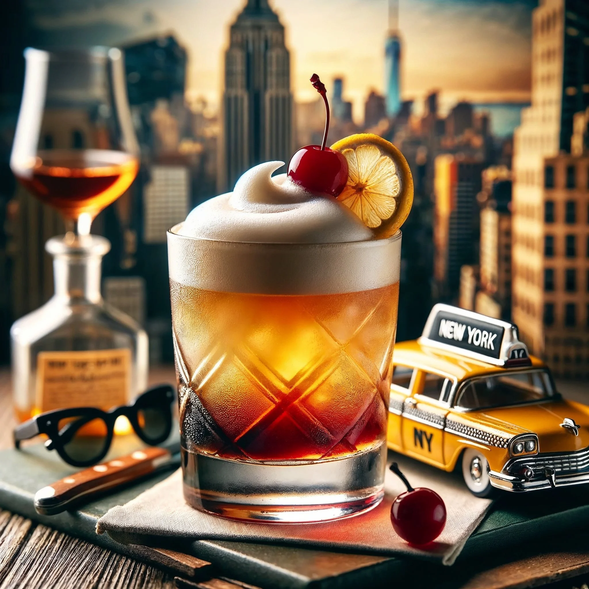 The New York Sour - A Timeless Elixir