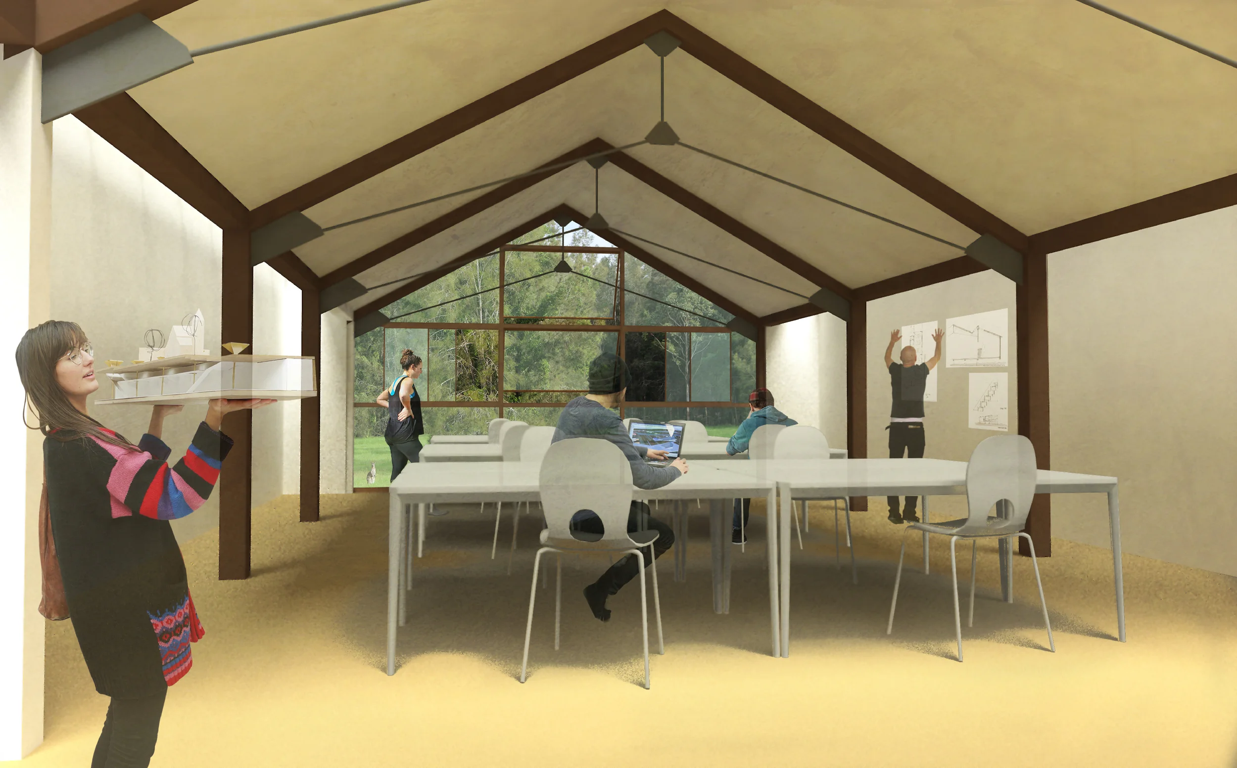 studio extention interior