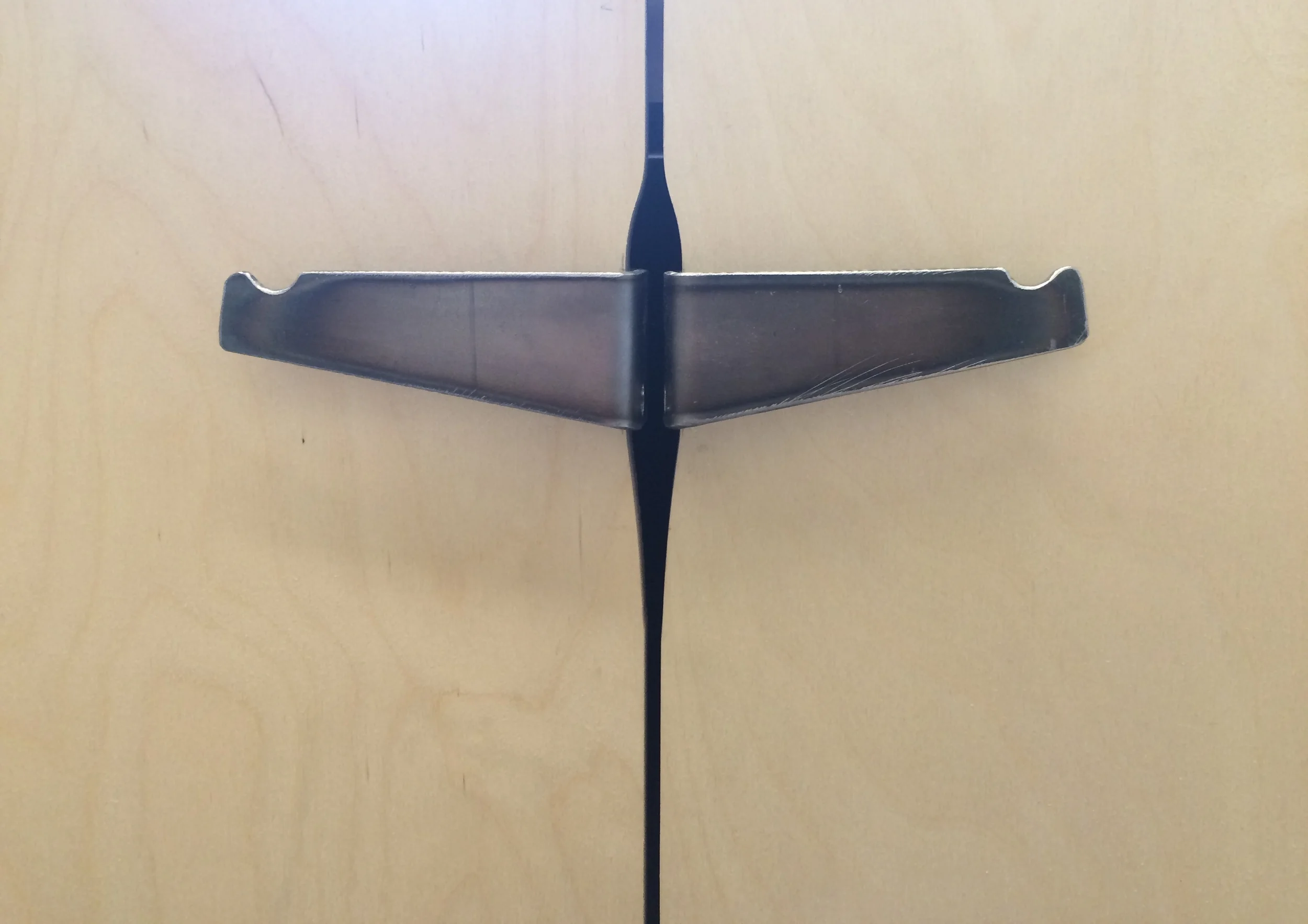 cnc plasma cut handles (before blackening)