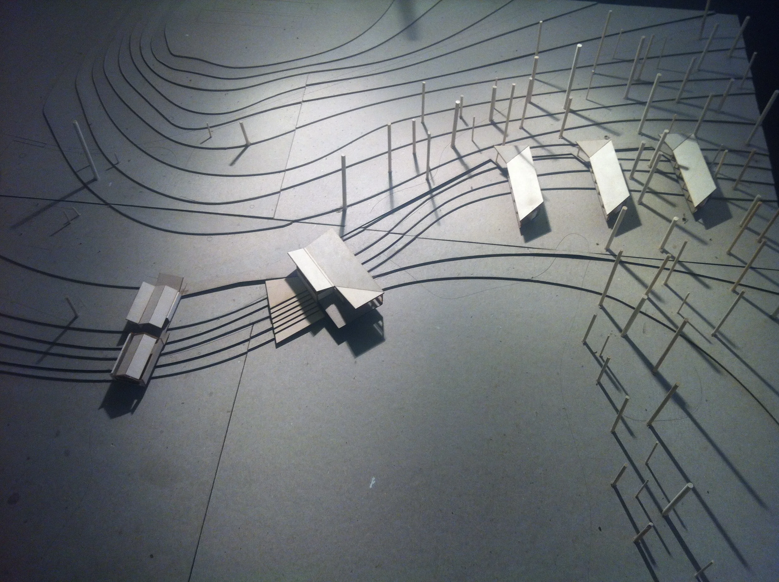 maria river education center-site model