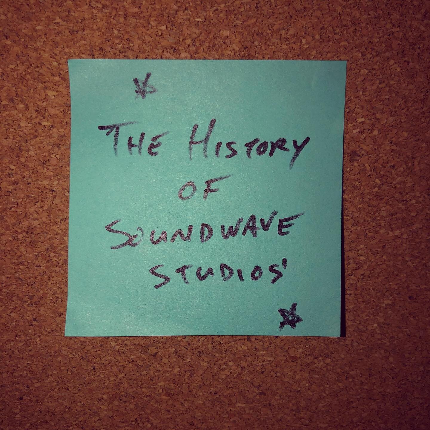 Been on this mission for dang near 40 years #soundwavestudios #musicrehearsalstudio #musicvideolocation