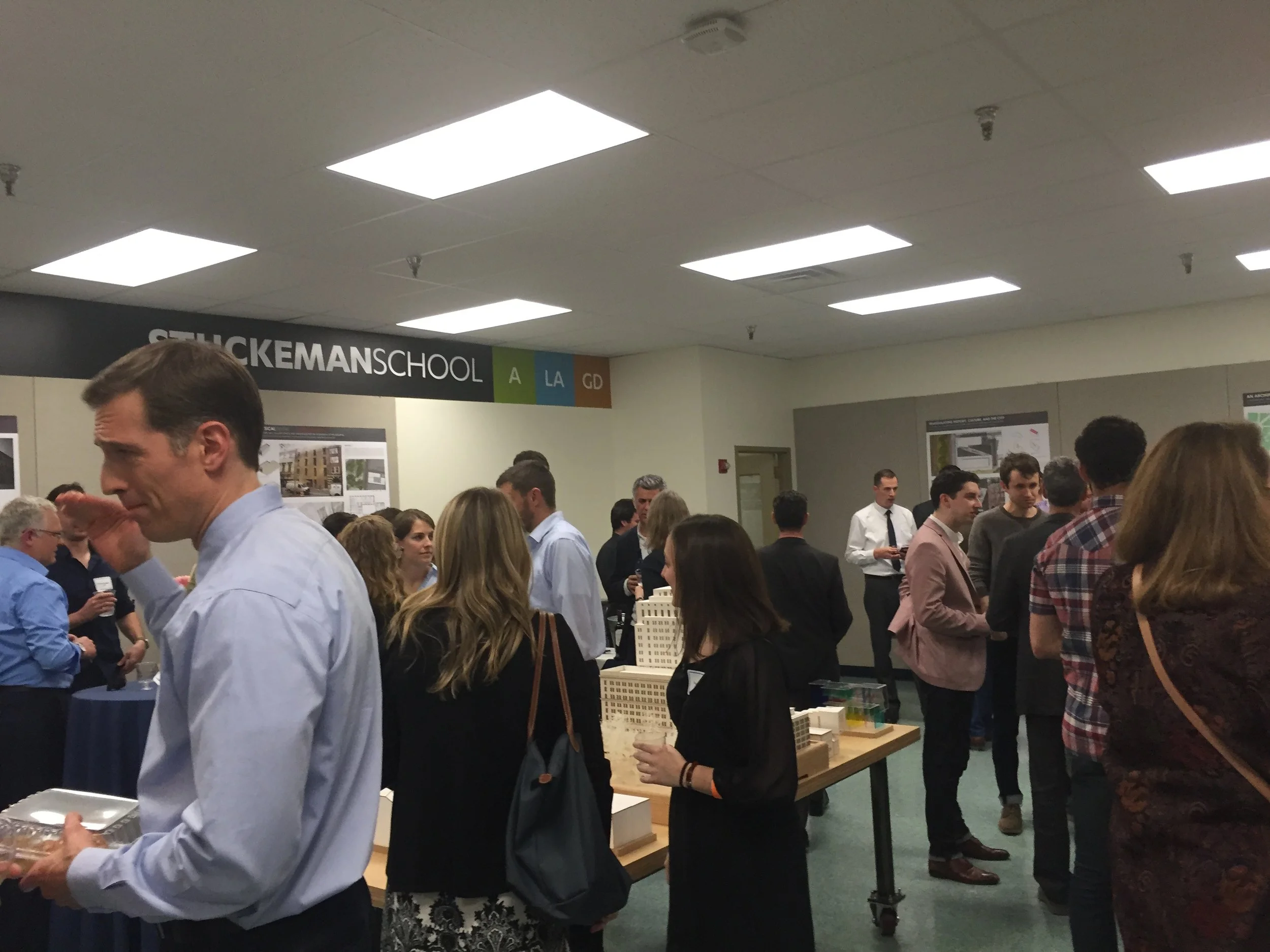  Scenes from a special PSU Architectural Alumni Reception during the AIA National Convention Philadelphia in May. 