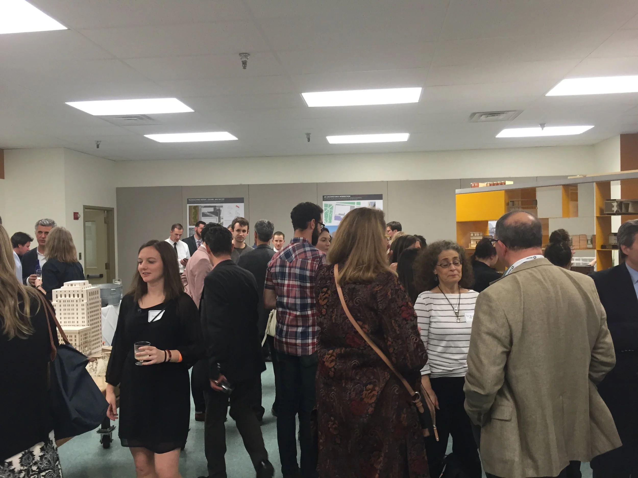  Scenes from a special PSU Architectural Alumni Reception during the AIA National Convention Philadelphia in May. 