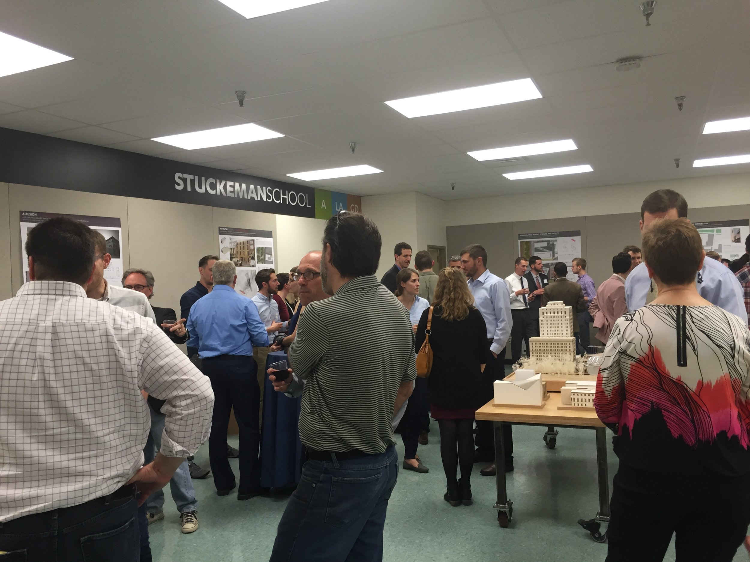  Scenes from a special PSU Architectural Alumni Reception during the AIA National Convention Philadelphia in May. 