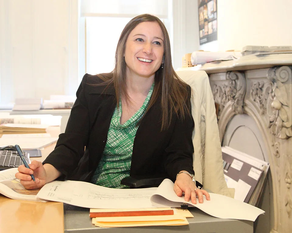 “Lauren Myatt is one of those rare individuals who sees both the big picture and the critical small details of architectural commissions with equal clarity,” says M&D Architects President Frank Dittenhafer II.