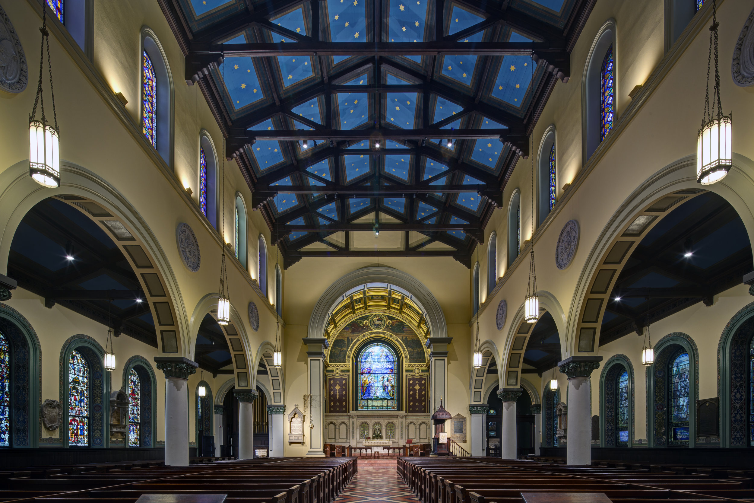 Old St. Paul’s Church in downtown Baltimore