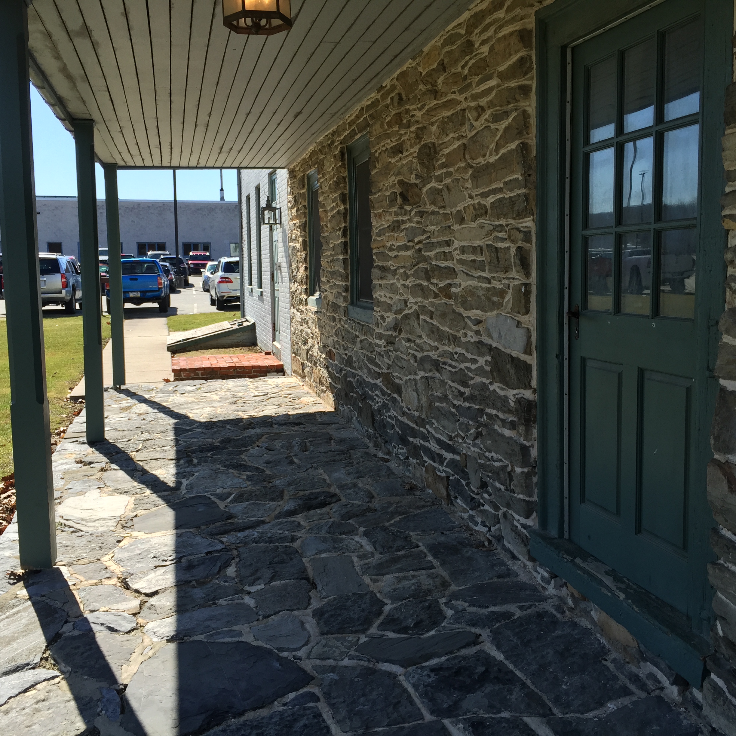 Strickler farmhouse, exterior 