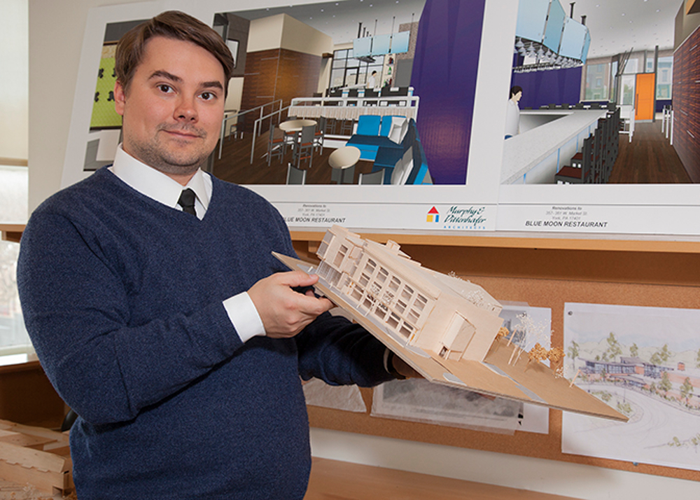 Jonathan Taube’s keen interest in searching for the story in his work aligns well with Murphy & Dittenhafer Architects’ approach to projects.