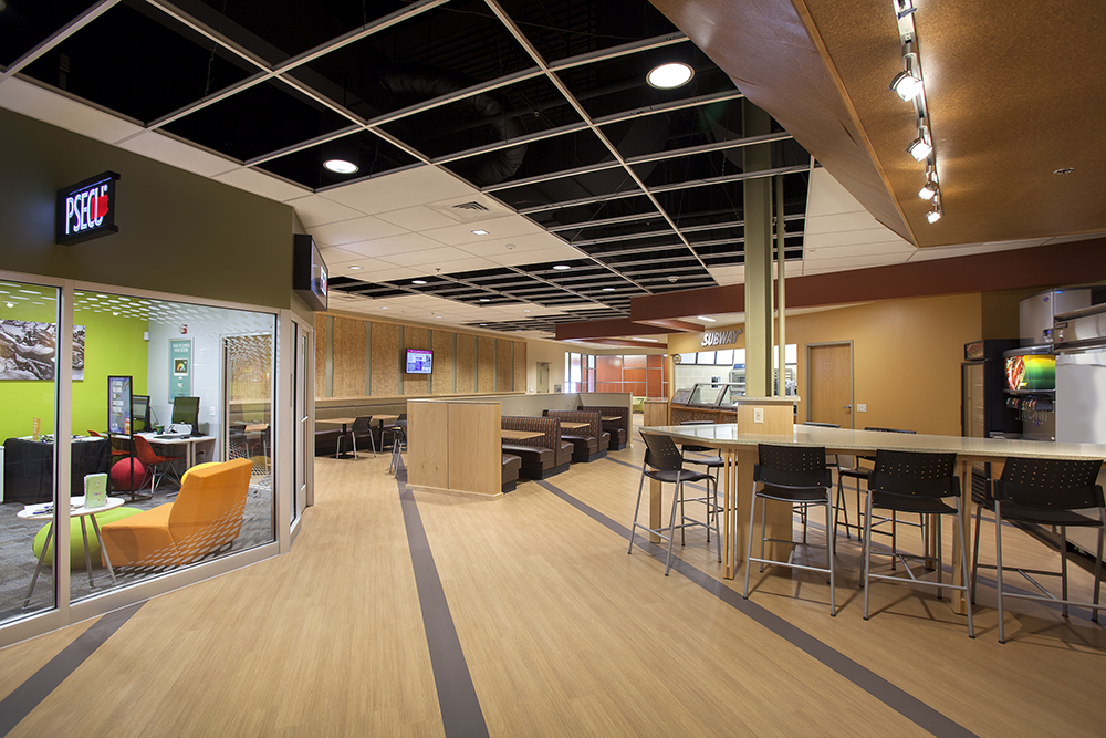 HACC Student Commons Interior