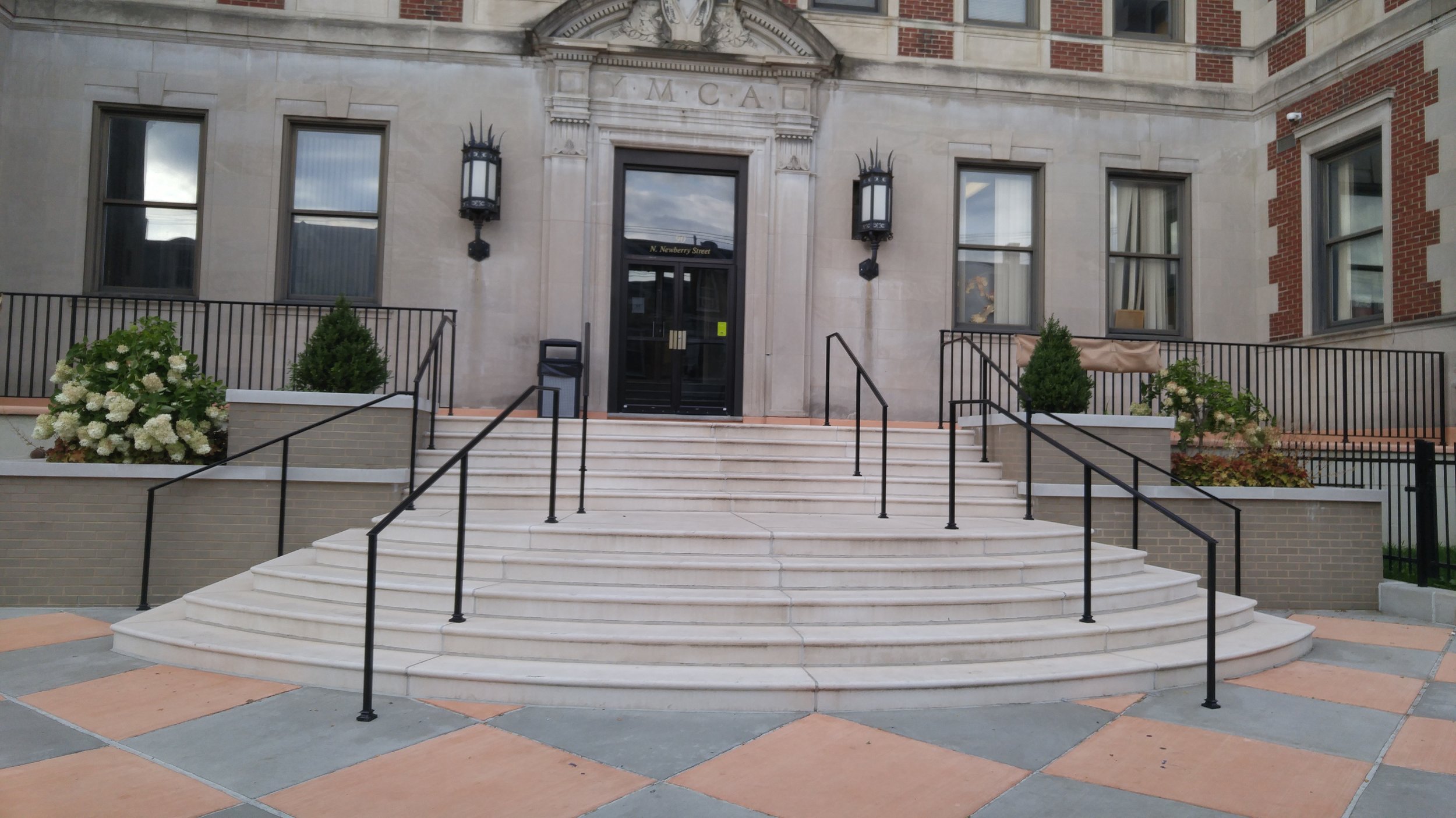 York YMCA, Newberry Street entrance