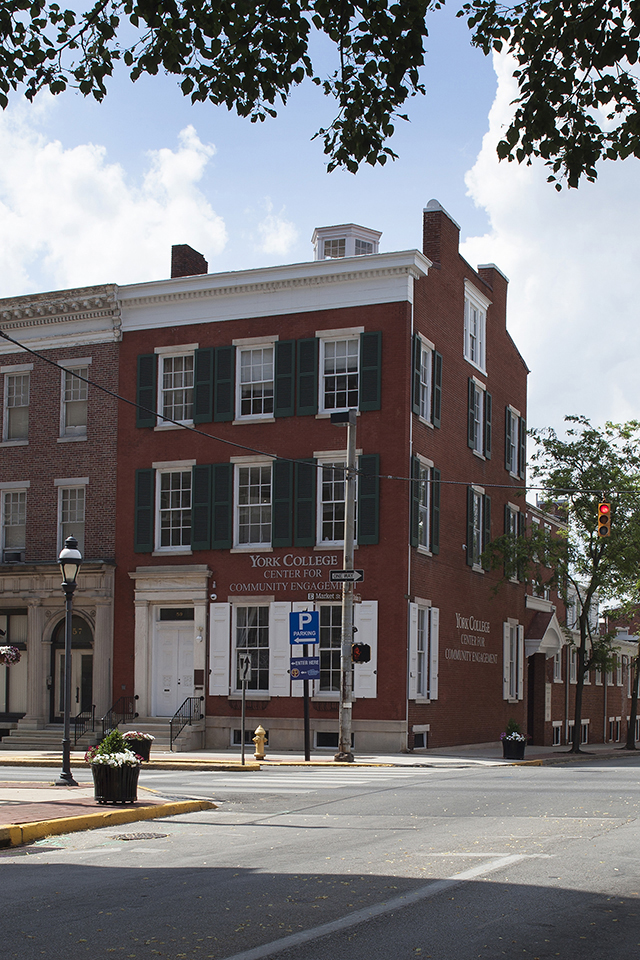 59 East Market Street Exterior façade restored
