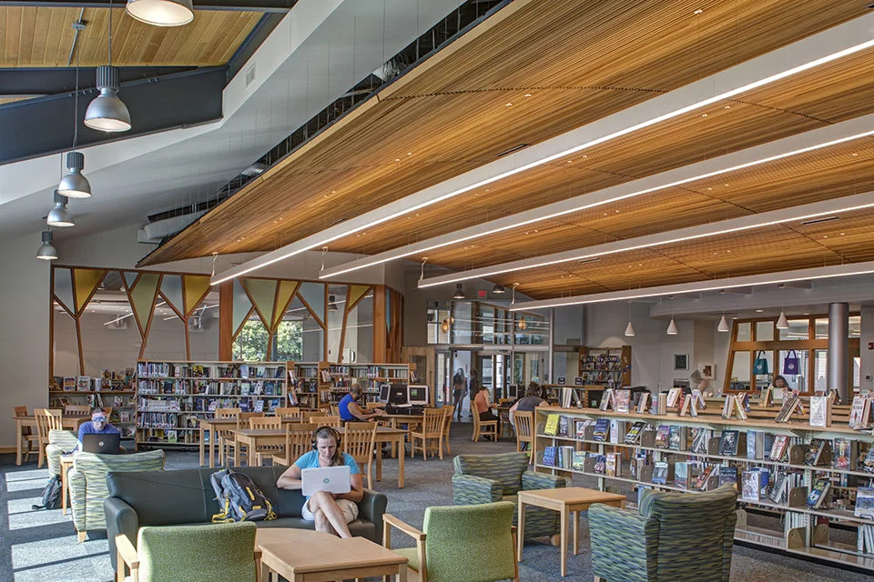 Murphy & Dittenhafer Architects recently completed renovations at the South Cumberland Library in Allegany County, Maryland.