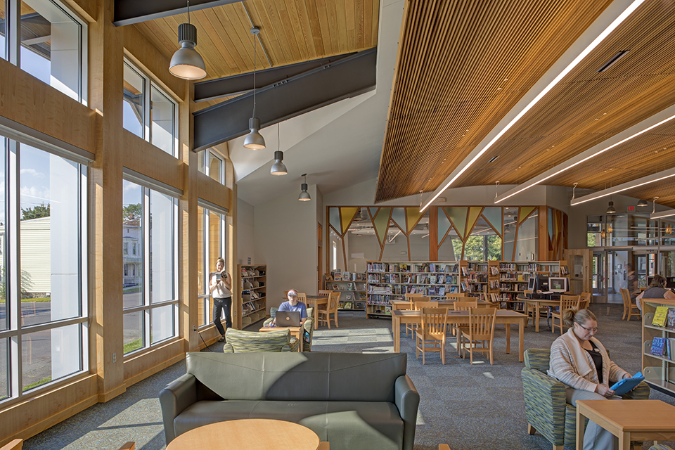 South Cumberland Library, after renovations